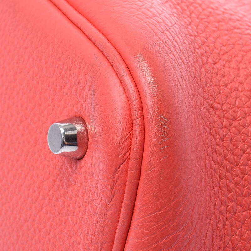Hermes Hermes Picon Lock MM Rose Jaipur Silver Bracket □ P Engraved (around 2012) Ladies Triyo Clemance Handbags AB Rank Used Sinkjo