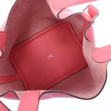 Hermes Hermes Picon Lock PM Rose Azale Silver Bracket A Engraving (around 2017) Ladies Triyo Clemance Handbag Unused Silgrin