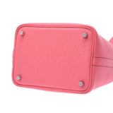 Hermes Hermes Picon Lock PM Rose Azale Silver Bracket A Engraving (around 2017) Ladies Triyo Clemance Handbag Unused Silgrin