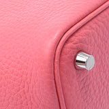 Hermes Hermes Picon Lock PM Rose Azale Silver Bracket A Engraving (around 2017) Ladies Triyo Clemance Handbag Unused Silgrin