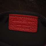 Salvatore Ferragamo Ferragamo Mini Totate Red Women Curf Handbags AB Rank Used Silgrin