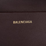 BALENCIAGA Valenciaga Susuvenir Charm with Chaki / Brown 518163 Unisex Canvas / Calf Body Bag AB Rank Used Sinkjo