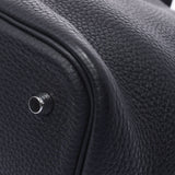 HERMES エルメス ピコタンロック MM 黒 シルバー金具 C刻印(2018年頃) レディース トリヨンクレマンス ハンドバッグ Aランク 中古 銀蔵
