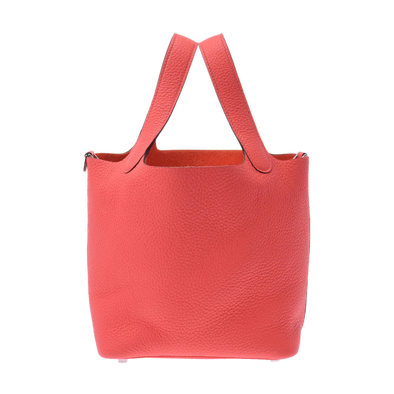 Hermes Hermes Picon Lock PM Rose Texas Silver Fittings Y Engraved (around 2020) Women's Triyo Clemance Handbag New Sinkjo