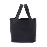 Hermes Hermes Picon Lock PM Black Silver Football Y Champion (around 2020) Ladies Triyo Clemance Handbag New Sinkjo
