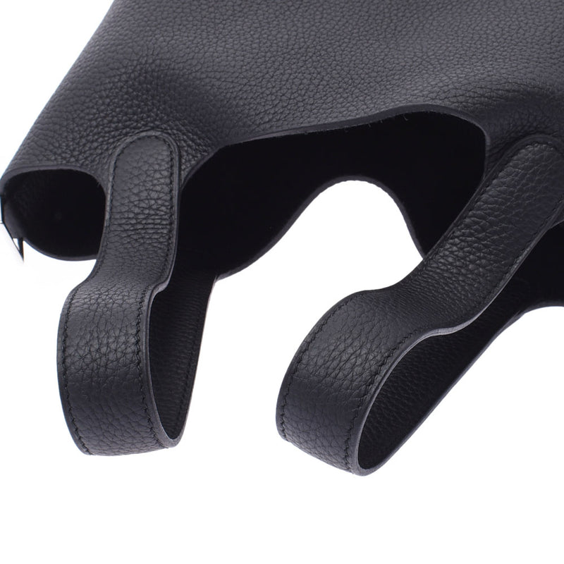 Hermes Hermes Picon Lock PM Black Silver Football Y Champion (around 2020) Ladies Triyo Clemance Handbag New Sinkjo