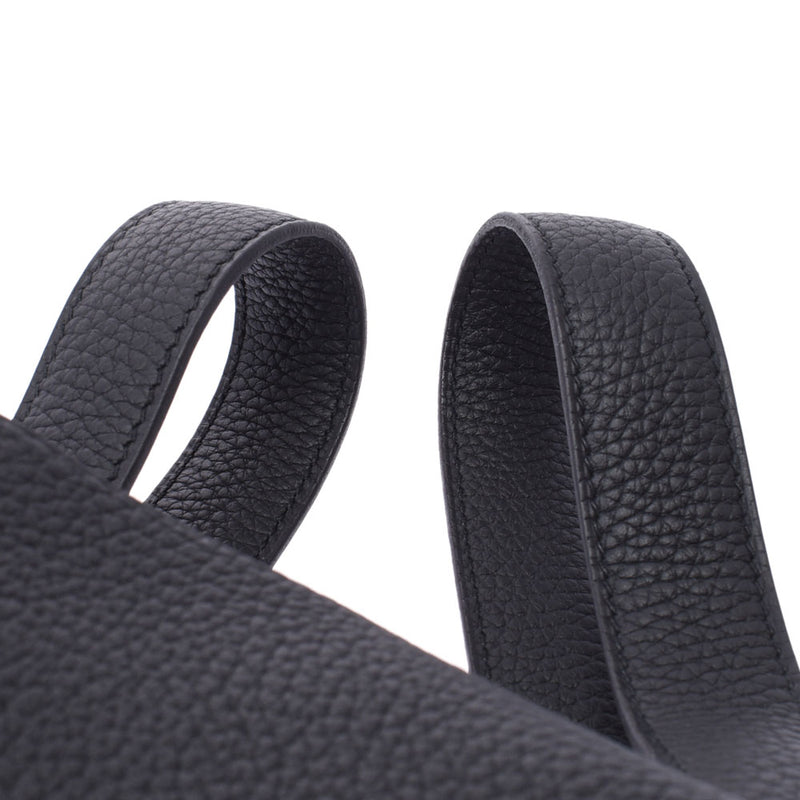 Hermes Hermes Picon Lock PM Black Silver Football Y Champion (around 2020) Ladies Triyo Clemance Handbag New Sinkjo