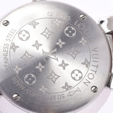 Louis Vuitton Louis Vuitton Tambour Slim 8P Diamond Q12MG Women's SS / Leather Watch Quartz White Dealer A-Rank Used Sinkjo