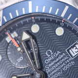 Omega Omega Seamaster 300 Chronograph 2599.80 Men SS Watch Automatic Current Blue Character A-Rank Used Silgrin