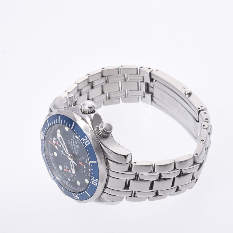 Omega omega Seamaster 300计时码表2599.80男装手表自动当前蓝色字符A  - 级使用Silgrin