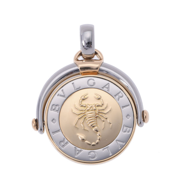 Bvlgari Bulgari Horoscope Tokiwa UniSex K18 / SS吊坠顶级A-Rank使用的水池