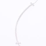Other Smile Necklace Diamond 1.00ct Women's K18WG / Diamond Necklace A-Rank Used Silgrin