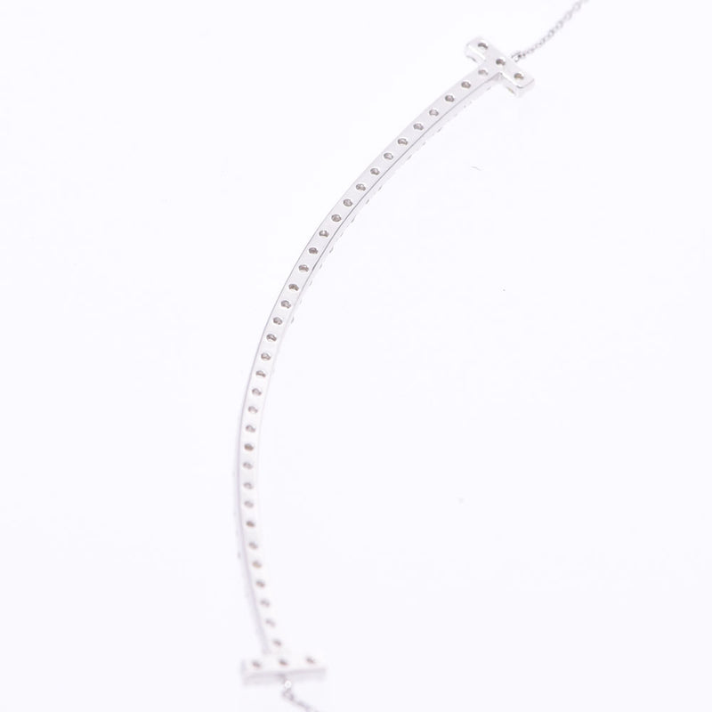 Other Smile Necklace Diamond 1.00ct Women's K18WG / Diamond Necklace A-Rank Used Silgrin