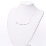 Other Smile Necklace Diamond 1.00ct Women's K18 YG / Diamond Necklace A-Rank Used Silgrin
