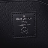 LOUIS VUITTON Louis Vuitton Monogram Eclipse fragment ipad case chain black M64449 Men's Monogram Eclipse canvas pouch AB rank used Ginzo