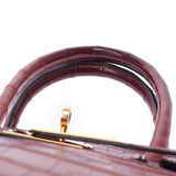 HERMES エルメス バーキン 30 ルージュアッシュ(赤系) ゴールド金具 □E刻印(2001年頃) レディース ニロティカス ハンドバッグ ABランク 中古 銀蔵