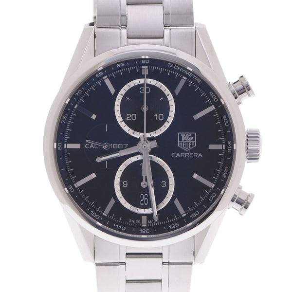 TAG HEUER Taghoier Carrella Calibur 1887 CAR2110.fc6266 Men's SS Watch Automatic Wrap Skeleton Dial A Rank used Ginzo