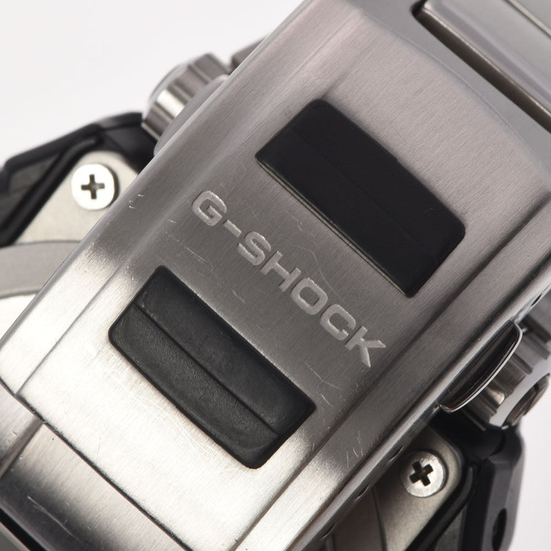 CASIO カシオ G-SHOCK MT-G GPSハイブリッド電波ソーラー MTG-G1000D-1A2JF メンズ メタル/樹脂 腕時計 黒文字盤 ABランク 中古 銀蔵