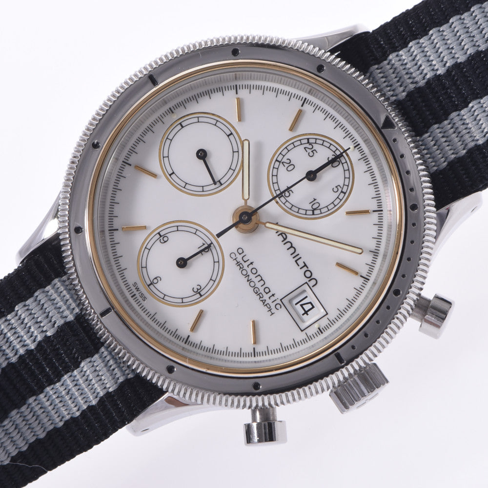 ハミルトンクロノグラフ メンズ 腕時計 9304 HAMILTON 中古 – 銀蔵