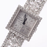 Buccellati Bucherati Gianmaria Agalmachron Ladies WG Watch Quartz Silver Dealer A-Rank Used Silgrin