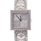 Buccellati Bucherati Gianmaria Agalmachron Ladies WG Watch Quartz Silver Dealer A-Rank Used Silgrin