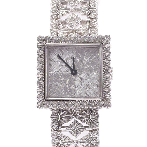 Buccellati bucherati gianmaria agalmachron女士wg watch石英银色经销商a-and排名使用过silgrin