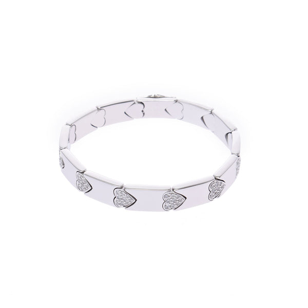 Piaget Piaget Heart Women's K18WG / Diamond Bracelet A-Rank Used Sinkjo