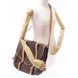 Louis Vuitton Louis Vuitton Monogram Sommule 43 Brown M42252 Women's Monogram Canvas Shoulder Bag B Rank Used Sinkjo