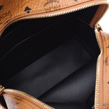 MCM EMM backpack cognac Unisex Leather Backpack day pack