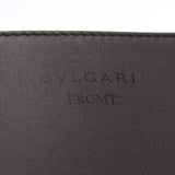 BVLGARI ブルガリ 2WAYトートバッグ フラグメント コラボ グレー ユニセックス カーフ ハンドバッグ Aランク 中古 銀蔵