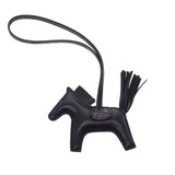 HERMES Hermes rodeo touch PM black Z engraved (2021 BC) Unisex Anyomiro alligator charm unused Ginzo