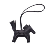 HERMES Hermes rodeo touch PM black Z engraved (2021 BC) Unisex Anyomiro alligator charm unused Ginzo