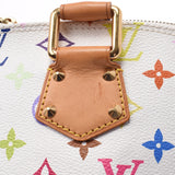 LOUIS VUITTON Louis Vuitton Multicolor Alma Bron (White) M92647 Ladies Monogram Multicolor Handbag B Rank Used Ginzo