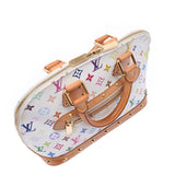 LOUIS VUITTON Louis Vuitton Multicolor Alma Bron (White) M92647 Ladies Monogram Multicolor Handbag B Rank Used Ginzo