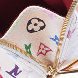 LOUIS VUITTON Louis Vuitton Multicolor Alma Bron (White) M92647 Ladies Monogram Multicolor Handbag B Rank Used Ginzo