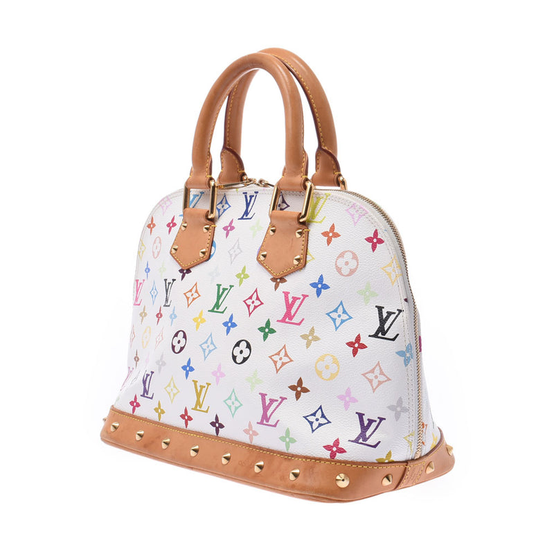 ルイヴィトン M92647 ハンドバッグ ブロン ホワイト  LOUIS VUITTON マルチカラー モノグラム