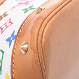 LOUIS VUITTON Louis Vuitton Multicolor Alma Bron (White) M92647 Ladies Monogram Multicolor Handbag B Rank Used Ginzo