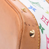 LOUIS VUITTON Louis Vuitton Multicolor Alma Bron (White) M92647 Ladies Monogram Multicolor Handbag B Rank Used Ginzo