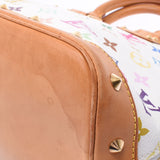 LOUIS VUITTON Louis Vuitton Multicolor Alma Bron (White) M92647 Ladies Monogram Multicolor Handbag B Rank Used Ginzo
