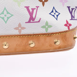 LOUIS VUITTON Louis Vuitton Multicolor Alma Bron (White) M92647 Ladies Monogram Multicolor Handbag B Rank Used Ginzo