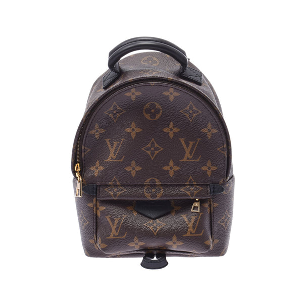 Louis Vuitton Louis Vuitton Monogram Palm Springs Backpack MINI Old M44873 Women's Monogram Canvas Rucks Day Pack A-Rank Used Silgrin