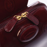 Cartier Cartier Happy Birthday Bordeaux Women's Enamel Rucks Day Pack B Rank Used Silgrin