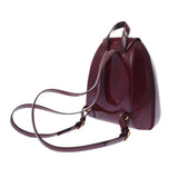 Cartier Cartier Happy Birthday Bordeaux Women's Enamel Rucks Day Pack B Rank Used Silgrin