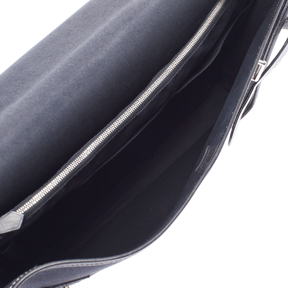 エルメスブエナベンチュラ MM 黒 シルバー金具 ユニセックス ビジネス