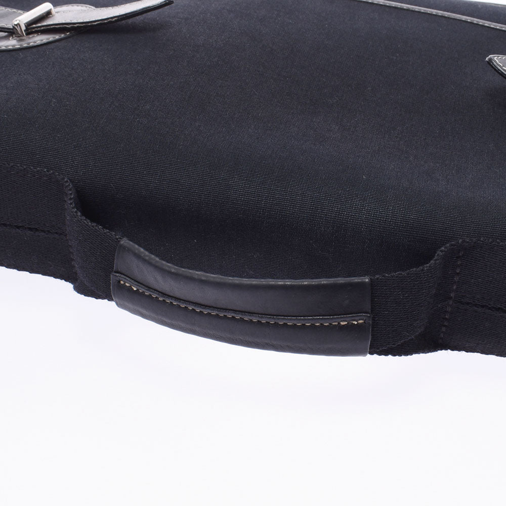 エルメスブエナベンチュラ MM 黒 シルバー金具 ユニセックス ビジネス