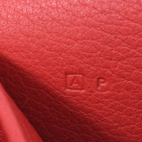Hermes Hermes Cristine Lougebiff (Red) □ A Engraved (around 1997) Unisex Triyo Clemance Shoulder Bag A-rank used Silgrin