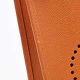 Hermes Hermes Evelin TPM Orange Silver Bracket □ H-engraved (around 2004) Women's Voepson Shoulder Bag B Rank Used Sinkjo
