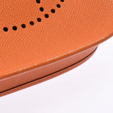 Hermes Hermes Evelin TPM Orange Silver Bracket □ H-engraved (around 2004) Women's Voepson Shoulder Bag B Rank Used Sinkjo