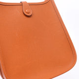 Hermes Hermes Evelin TPM Orange Silver Bracket □ H-engraved (around 2004) Women's Voepson Shoulder Bag B Rank Used Sinkjo