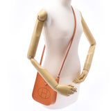 Hermes Hermes Evelin TPM Orange Silver Bracket □ H-engraved (around 2004) Women's Voepson Shoulder Bag B Rank Used Sinkjo